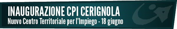Inaugurazione CPI Cerignola
